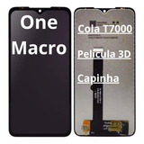 Tela Display Touch Moto One Macro Xt2016 +cola+pelic.3d+cola