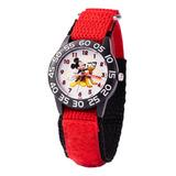 Reloj Disney Para Niños Wds000975 Mickey Mouse Correa