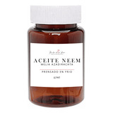 Aceite Neem 100cc 100% Puro Prensado En Frio