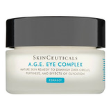 Creme A G E  Eye Complex Skinceuticals Anti Signos De La Edad Dia Noite  Para Pele Normal A Seca De 15ml 15g 30+ Anos