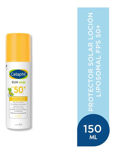 Loción Protectora Solar Niños Spf50+ | Cetaphil Sun | 150ml