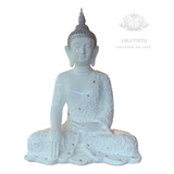 Buda Decorativo En Meditación Abhaya Grande 