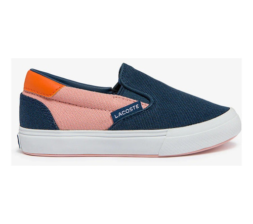 Lacoste Bebé Slip On Jump Serve Lt Pnk/lt Org