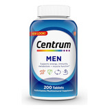 Centrum Men Americano 200 Tabs Multivitaminas #1 Para Hombre