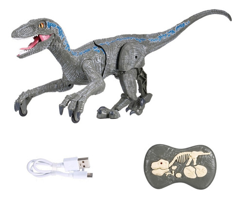 Sm180 Control Remoto Dinosauria Velociraptor Juguete Big Wal