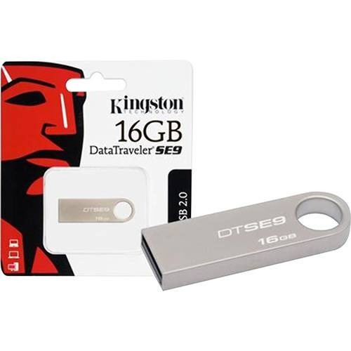 Pen Drive Kingston 16gb Modelo Se9 Metal - Original Com Nota