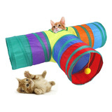 Brinquedo Gatos Pets Túnel Interativo Labirinto