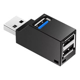 Mini Hub Splitter Usb 3x1 - 2 Usb 2.0 + Usb 3.0