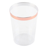 Vaso De Plástico Duro Para Avión, 20 Unidades, 9 Oz, 270 Ml,