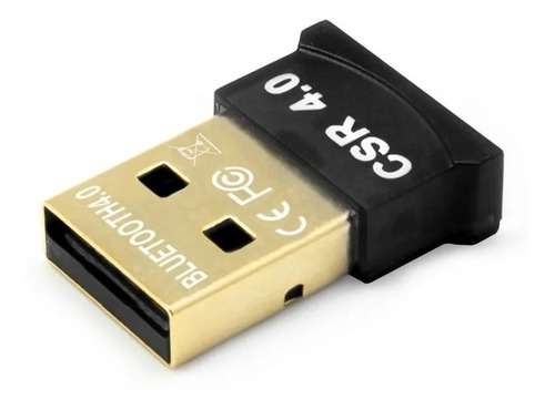 Adaptador Bluetooth Dongle 4.0 Usb Para Pc Muy Compatible