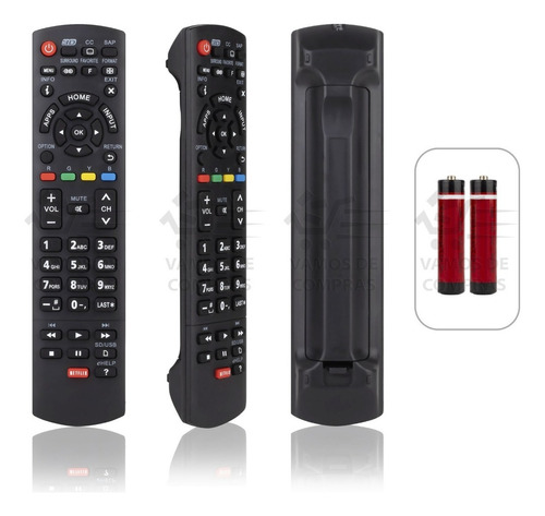 Control Remoto Para Panasonic Pantalla Smart Tv Netflix