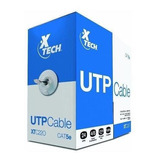 Xtech Caja Cable Utp Categoria 5e Gris De 305 Mts - Techbox
