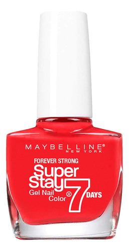 Esmalte De Uñas Maybelline New York Super Stay 06 Deep Red 10ml