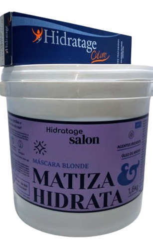 Hidratage Matizador Blonde 1,6kg+ Tinta 10.89 Louro C Pérola