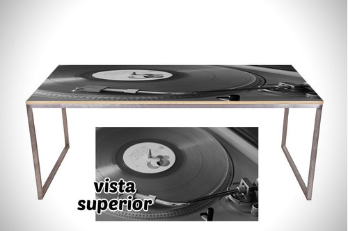 Vinilo Para Mesa Tocadiscos Musica Retro Vintage M11
