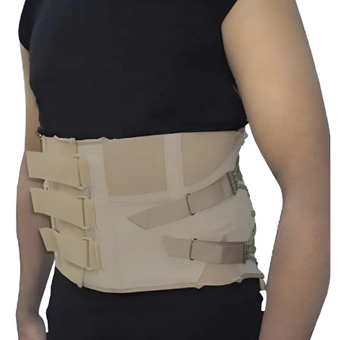 Faja Ortopedica Lumbar Corta Varilla Metalica Unisex Ortiz