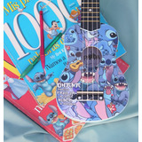 Ukelele Soprano Jake Diseño Stitch P + Funda + Púa