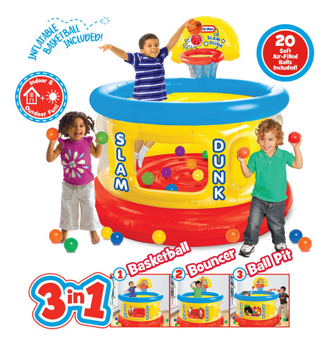 Piscina De Pelotas Grande Little Tikes Slam Dunk