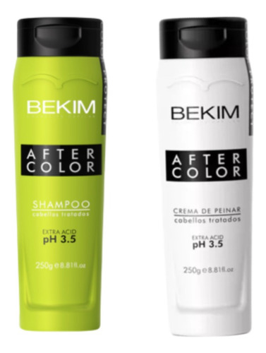 Shampoo 250 Ml + Crema De Peinar X 250 Ml After Color Bekim