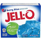 Gelatina - Postre De Gelatina Azul Jello Berry Jell-o 3oz 85