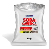 Pacote Soda Cáustica Desentupir Canos Pia Desentupimento 1kg