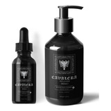 Kit Óleo Para Barba + Balm Para Barba Cavalera