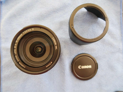 Lente Canon 18/200 Efs