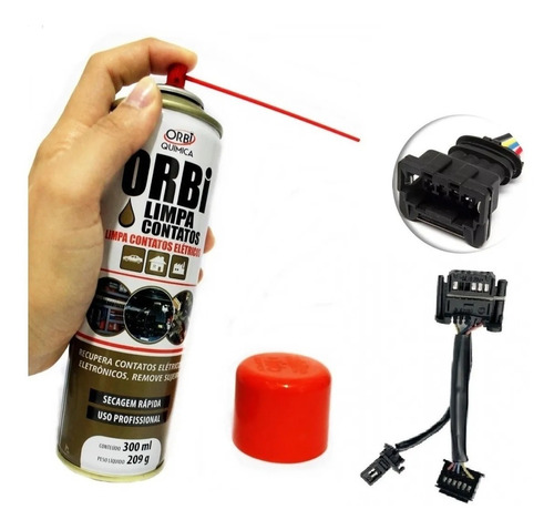 Limpa Contato Elétrico Eletrônico Spray 300ml Orbi