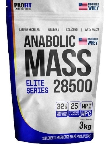 Anabolic Mass Hipercalórico 28500 3kg Profit