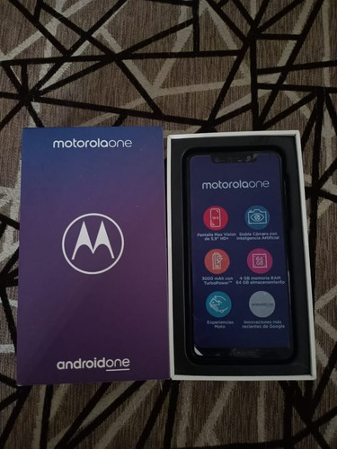 Motorola One Dual Sim 64 Gb Blanco 4 Gb Ram, Buen Estado!