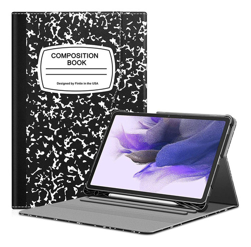 Funda Samsung Galaxy Tab S7 Fe Y S7 Plus Porta Lapiz Libro