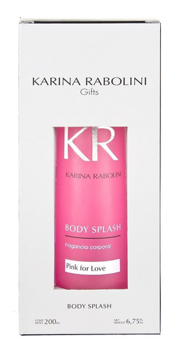 Karina Rabolini Pink For Love Body Splash Spray 200ml