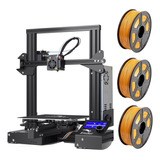 Impresora 3d Creality Ender 3 Fdm Con Fil Pla Color Black