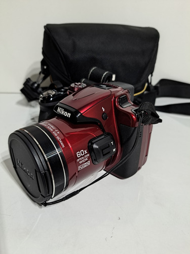 Nikon Coolpix P600 Roja Excelente Garantizada Por Escrito! 