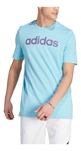 Remera Hombre adidas Lin Celeste Jj deportes