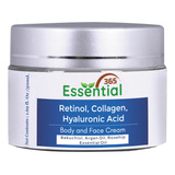 Essential365 Retinol, Colageno, Crema De Acido Hialuronico P