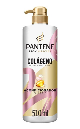 Acondicionador Pantene Miracles Colágeno 510 Ml