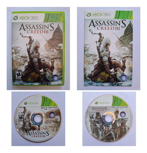 Assassin's Creed 3 Xbox 360 - Hablado En Español