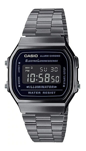 Reloj Casio Vintage Retro A-168wgg-1b Agente Oficial Caba 