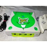 Console Sega Dreamcast Gdemu 64gb Jet Set Radio Edition Verde Transparente. Só Ligar E Jogar. Excelente
