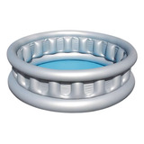 Piscina Inflable Redondo Bestway Space Ship 51080 512l Gris Caja