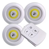 Set 3 Luces Led De Emergencia Inalámbricas Control Remoto 