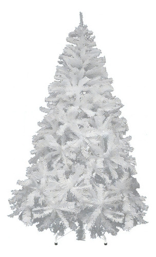 Arbol Navidad Artificial 1.70m Frondoso Blanco Pino Jardimex