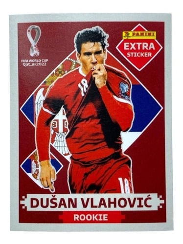 Figurinha Legend Original Base Dusan Vlahovic Copa Do Mundo