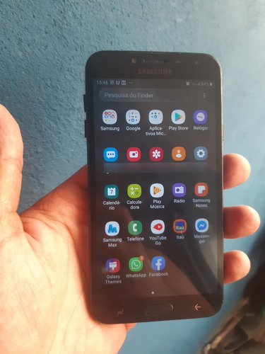 Celular Samsung J4 16 Gb Preto Android 4g Seminovo Dual Chip