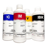  Kit 4 X 250 Ml P/ Impressora Canon Mega Tank G3111 