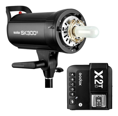 Kit Profissional Godox Sk300ii + Rádio Flash X2