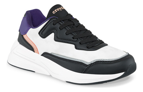 Tenis Zery Blanco-neg Para Mujer Croydon