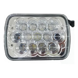 Faro Hiper Led 45w 7x5 Led Luz Alta Baja Lupa Jeep Pick Up