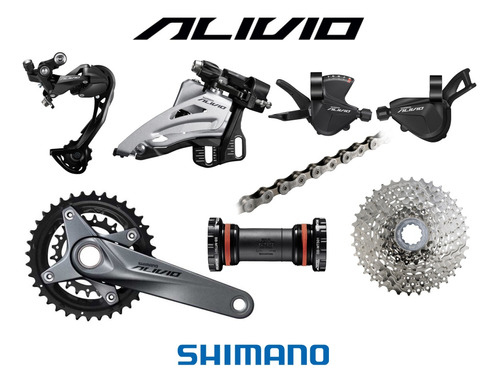 Grupo Shimano Alivio Mtb M4000/3100